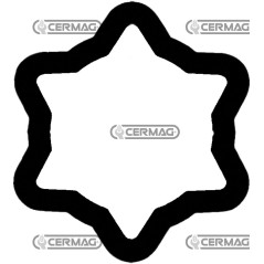 Tube extérieur de fourche Catégorie W2600 Profil Star S6 - 71,5 x 57,5 ??mm 31227