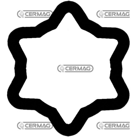 Tube extérieur de fourche Catégorie W2600 Profil Star S6 - 71,5 x 57,5 ??mm 31227