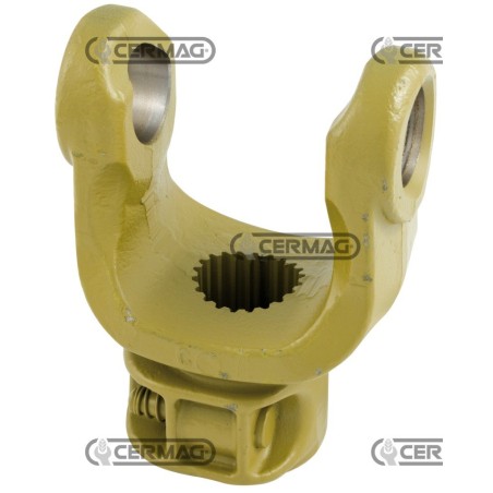 Forcella con pulsante Categoria 7 Profilo 1"3/8 - Z.21 31037 Eurocardan | NewgardenAgri.com