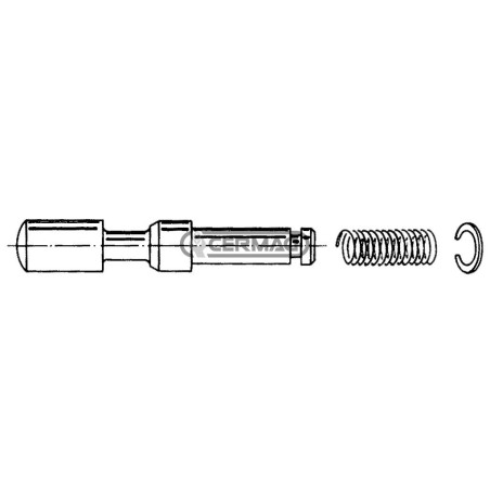 Botón cardán triangular 30183 | NewgardenAgri.com
