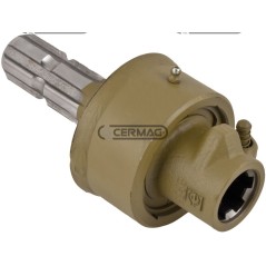Prolunga a pulsante con ruota libera Profilo 1"3/8 - Z.6 Rotazione Destra 30781 Eurocardan | NewgardenAgri.com