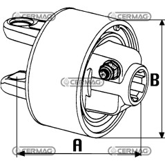 Limitatore con ripristino automatico Categoria 8 Profilo 1"3/4 - Z.20 31882 Eurocardan
