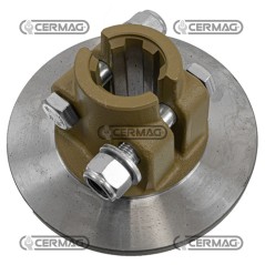 Mozzo con flangia per frizioni a 2 dischi Profilo 1"3/8 - Z.6 30868 Eurocardan | NewgardenAgri.com