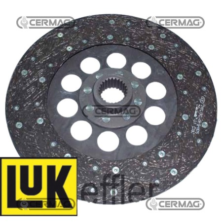 Disco de embrague central rígido Diámetro 310 mm Perfil 40x36 - Z.24 16011 LUK | NewgardenAgri.com