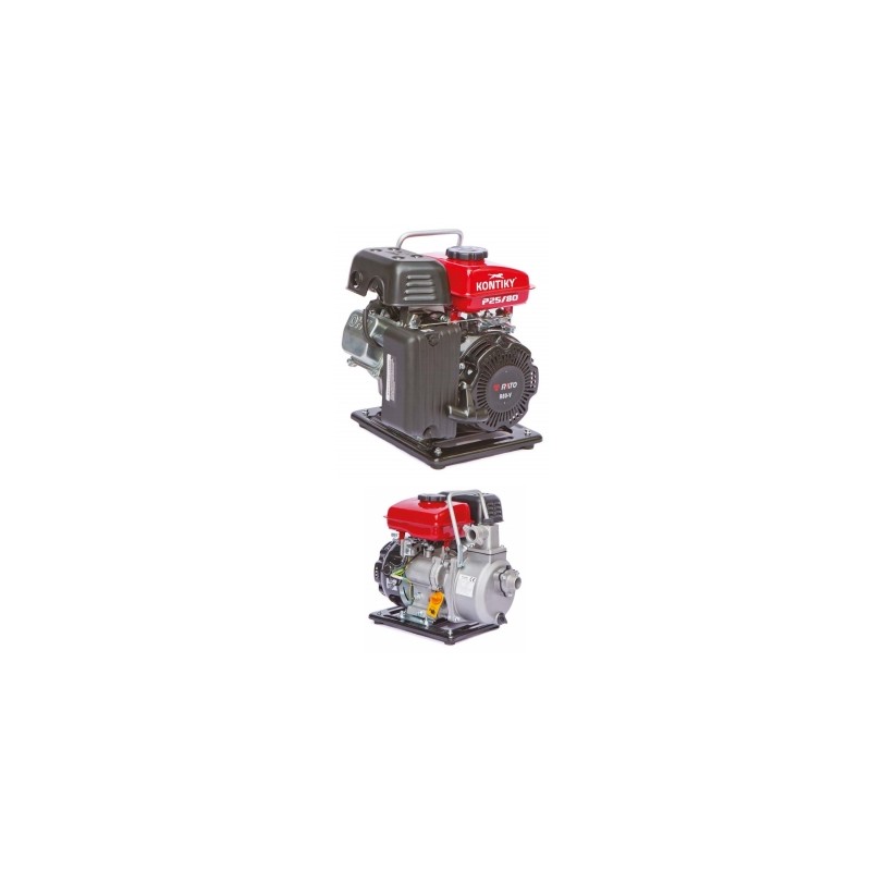 KONTIKY P25/80 self-priming pump R80-V 4-stroke 80cc petrol engine |