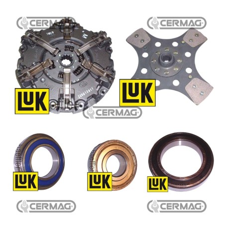 Kit frizione Diametro 280 mm - 11 " 16054 LUK | NewgardenAgri.com