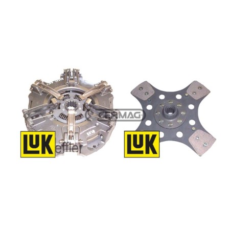 Twin-disc clutch kit with PDF disc Diameter 280 mm - 11 " 15955 LUK | NewgardenAgri.com