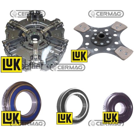 Kit de embrague Diámetro 280 mm - 11" 16035 LUK | NewgardenAgri.com