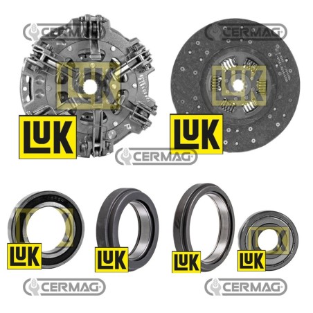 Twin-disc clutch kit with PDF disc Diameter 300 mm - 12 " 16113 LUK | NewgardenAgri.com
