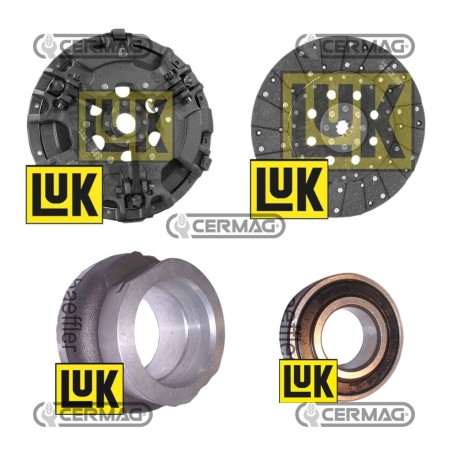 Twin-disc clutch kit with PDF disc Diameter 330 mm - 13 " 16115 LUK | NewgardenAgri.com