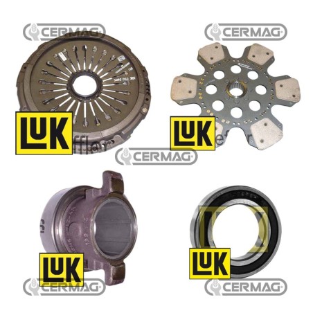 Kit frizione Diametro 360 mm 16116 LUK | NewgardenAgri.com