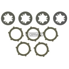Serie di 5 dischi per frizione multidisco Diametro 93 mm 15584 | NewgardenAgri.com