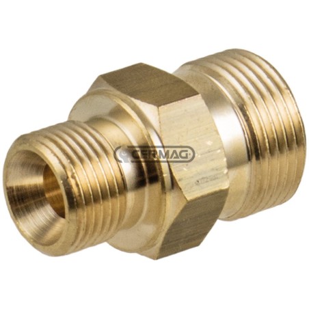 Nipples di riduzione maschio - maschio Entrata 3/8" Gas Uscita M22x1,5 28056 | NewgardenAgri.com