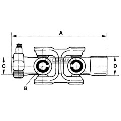 Junta completa para PASQUALI Longitud 204 mm Ancho 24x66 mm 30750