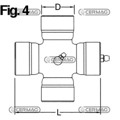 Crociera tipo agricolo industriale Misura 34x97 mm 31492 MadeinItaly | NewgardenAgri.com