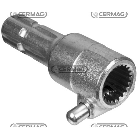 Reducción para PDF con botón Perfil 1"3/8-Z.21 - 1"3/8-Z.6 30475 | NewgardenAgri.com