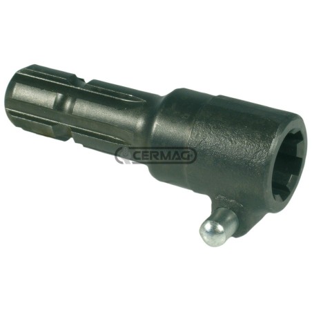 Reducción para PDF con botón Perfil 1"3/8-Z.21 - 1"3/8-Z.6 - 120 Kgm/mm² 30478 | NewgardenAgri.com