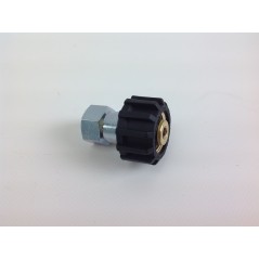 Pressure washer connector with sleeve G 3/8 F inlet M 22 x 1.5 F connection | NewgardenAgri.com