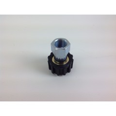 Conector para hidrolimpiadora con manguito G 3/8 F entrada M 22 x 1,5 F conexión | NewgardenAgri.com