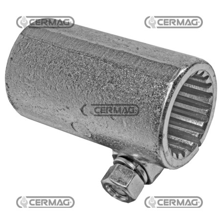 Bussola scanalata con bullone Profilo 1"3/4-Z.20 31302 | NewgardenAgri.com