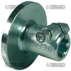 Mozzo scanalato con flangia Profilo 1"3/8-Z.6 30517 | NewgardenAgri.com