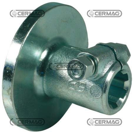 Mozzo scanalato con flangia Profilo 1"3/4-Z.6 32050 | NewgardenAgri.com