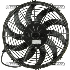 Ventilateur électrique - ASPIRATION Tension 12 V Diamètre 305 mm 05374 | NewgardenAgri.com