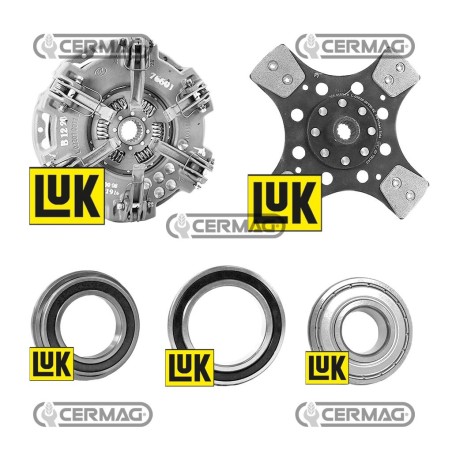 Twin-disc clutch kit with PDF disc Diameter 280 mm - 11 " 16218 LUK | NewgardenAgri.com
