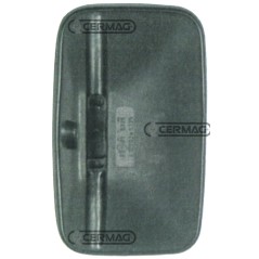 COPPA NERA DI RICAMBIO 293x172 CON VETRO BIANCO 64512 MadeinItaly | NewgardenAgri.com