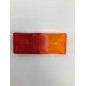 Rodovetro destro e sinistro in plastica colore rosso arancio 35106