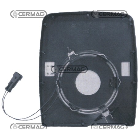 Semicoppa superiore con vetro SX-DX autosbrinante 63660 | NewgardenAgri.com