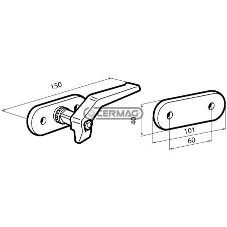 Chiusura finestrino Dx 62073