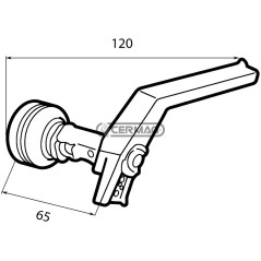 Chiusura finestrino Sx 62076