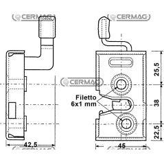 SERRATURA DX TIPO BRIEDA 64645